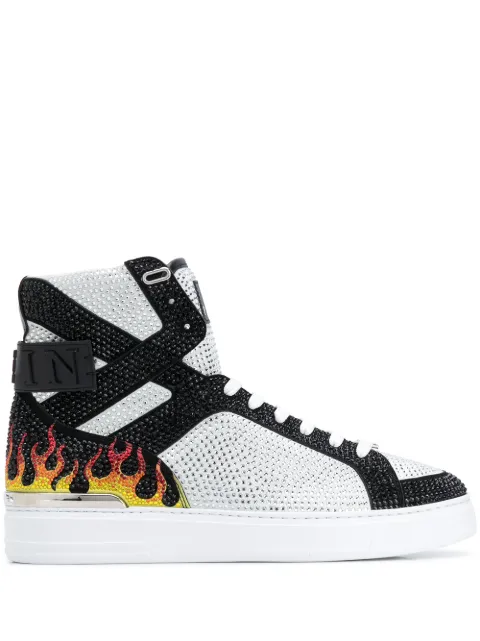 Philipp Plein Money Beast high-top sneakers White F20SMSC2838PCO058N