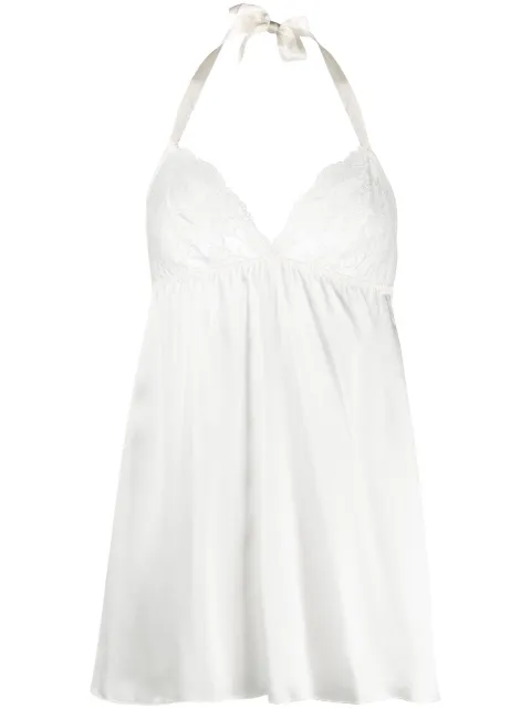 Gilda & Pearl Grace silk babydoll White 0003IVORY