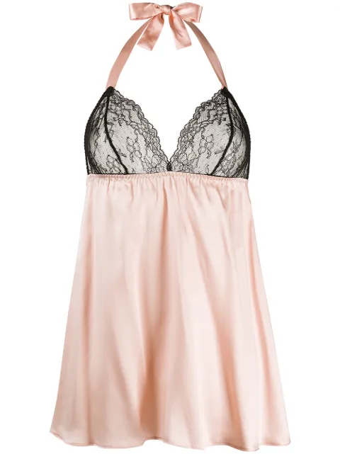 Gilda & Pearl Cherie Babydoll night gown Neutrals 0003CORAL