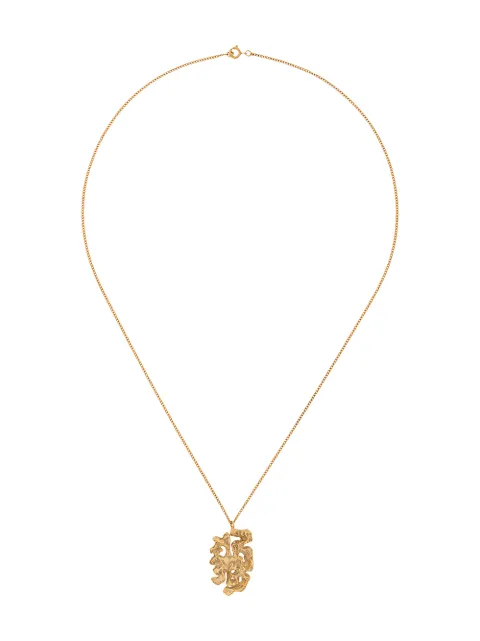 LOVENESS LEE dog Chinese zodiac necklace Gold DOGCHINESEZODIACNECKLACE