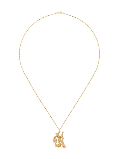 LOVENESS LEE snake Chinese zodiac necklace Gold SNAKECHINESEZODIACNECKLACE