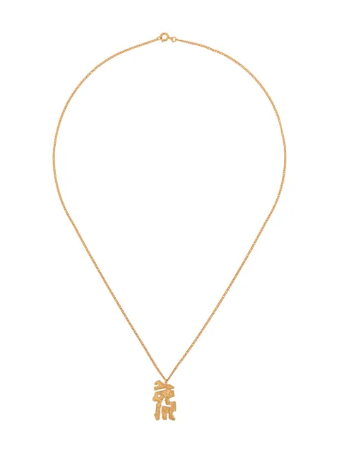 LOVENESS LEE rabbit Chinese zodiac necklace Gold RABBITCHINESEZODIACNECKLACE