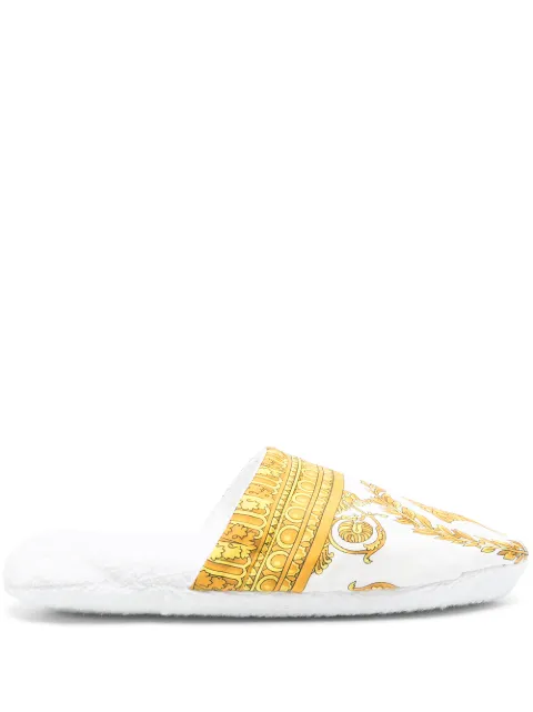 Versace I Love Baroque slippers White ZSLB00002ZCOSP052