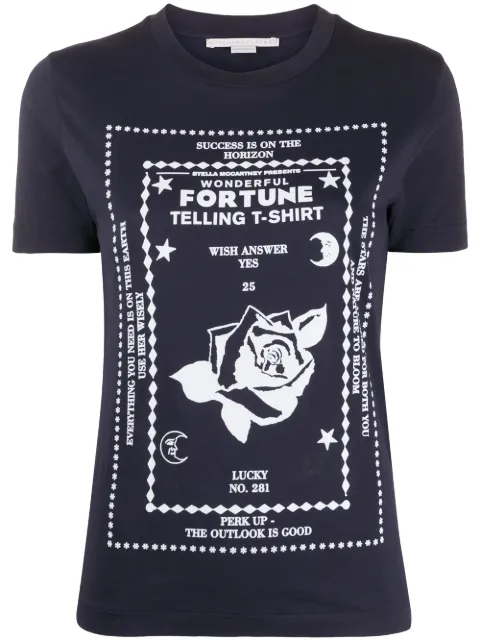Stella McCartney Fortune Telling T-shirt Blue 600422SOW15