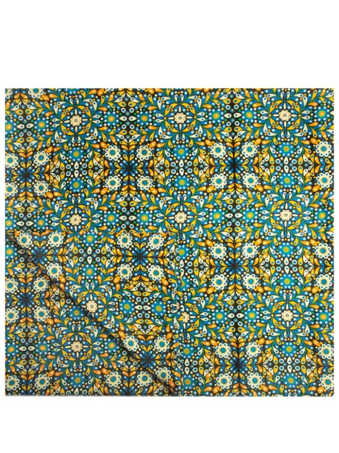 La DoubleJ paisley print table cloth Blue TBC0002LIN001CON0002