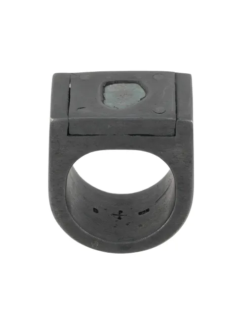 Parts of Four plate single ring Silver 17144KABDIA
