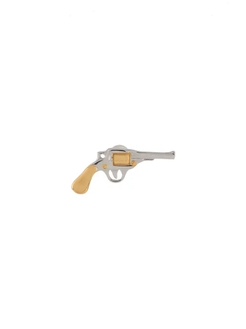 True Rocks pistol stud single earring Silver 2TONEPISTOLSTUDEARRINGMEN