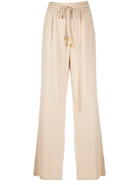Nanushka Kaissan track trousers Neutrals NW20FWPA05271