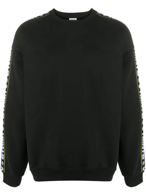 VETEMENTS logo sleeve sweatshirt Black UAH21TR6281606