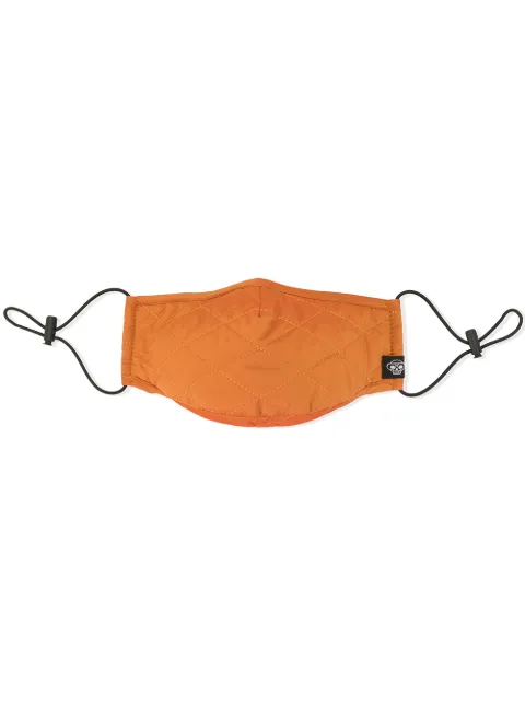 Mostly Heard Rarely Seen quilted face mask Orange MH02BJMSK37