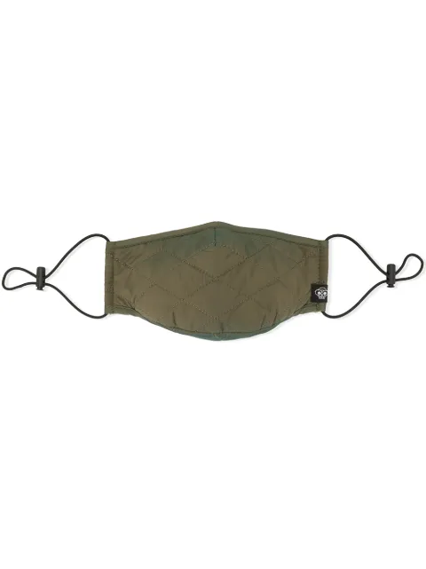 Mostly Heard Rarely Seen quilted face mask Green MH02BJMSK36