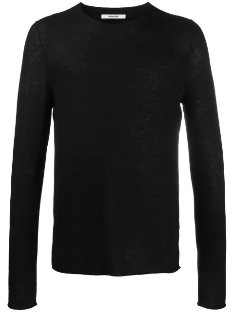 Zadig&Voltaire Teiss cashmere sweater Black PWGMZ1102H
