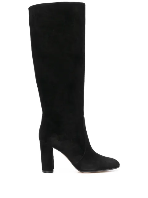 Gianvito Rossi Glen 85mm suede knee-high boots Black G8062785RICC45BLACKNERO