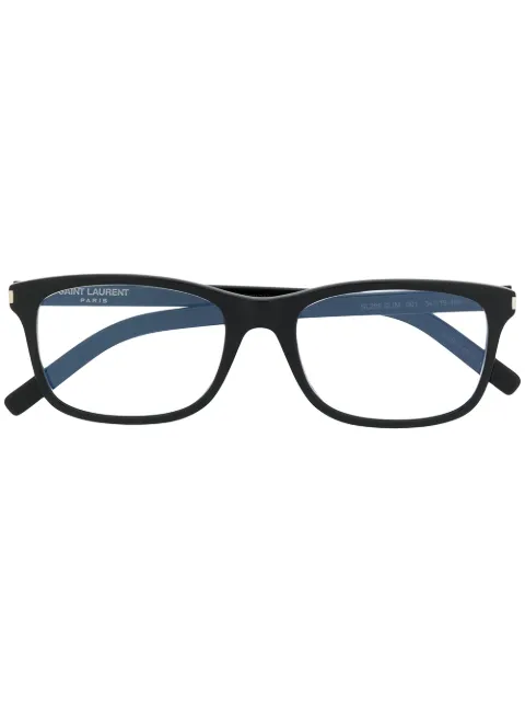 Saint Laurent Eyewear rectangle frame glasses Black SL288SLIM