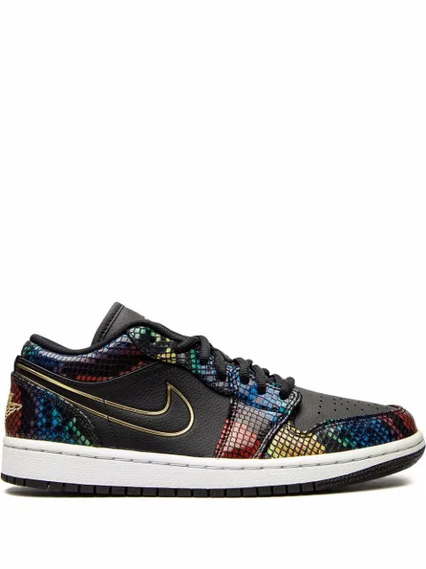 Jordan Air Jordan 1 Low "Multicolor Snakeskin" sneakers Black CW5580