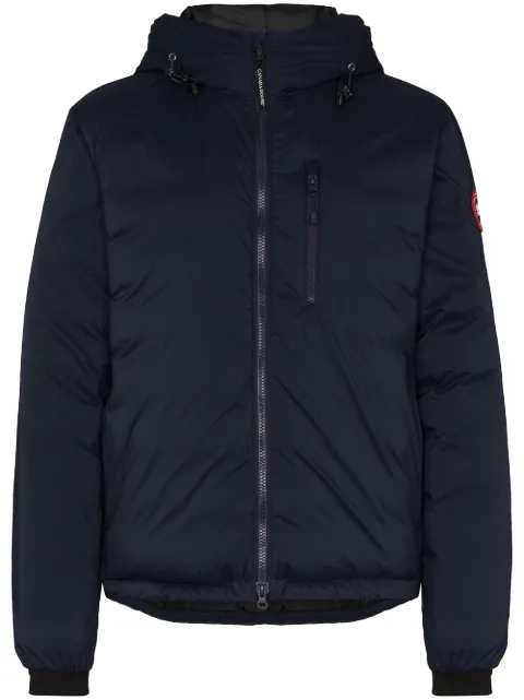 Canada Goose Lodge hoodie jacket Blue 5078M