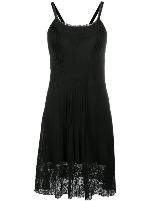 Christian Dior Pre-Owned 2000s lace dress Black DIO567