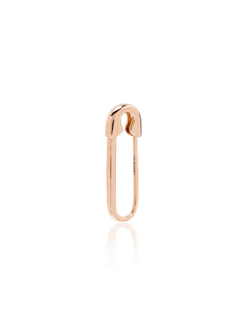 Anita Ko Safety Pin 18kt rose gold earring Pink AKSFTPPRG