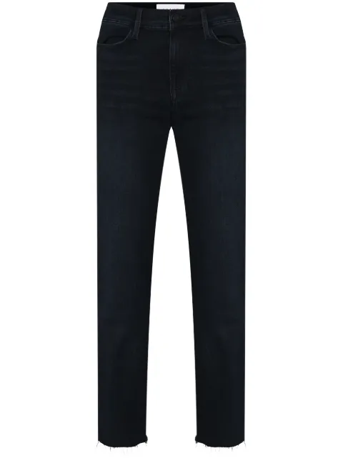 FRAME cropped straight-leg jeans Blue LHSTRA219