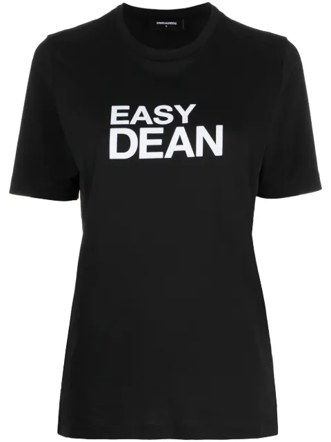 DSQUARED2 Easy Dean T-shirt Black S75GD0105S22844