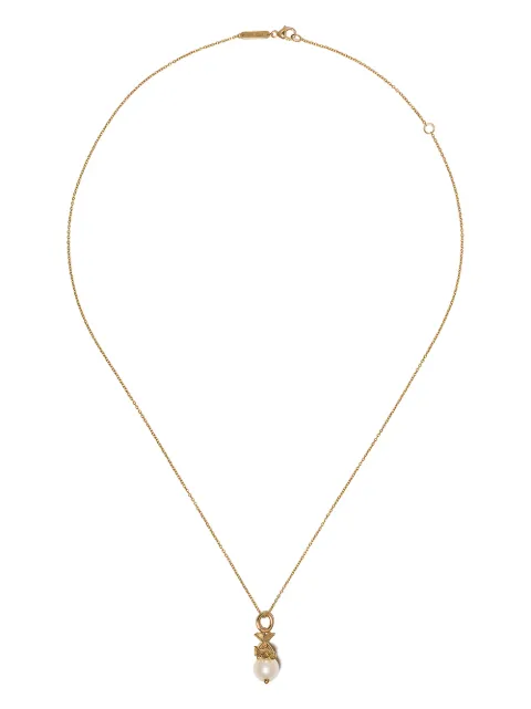 Stephen Webster 18kt yellow gold Pisces Astro Ball pearl necklace Gold WP0843