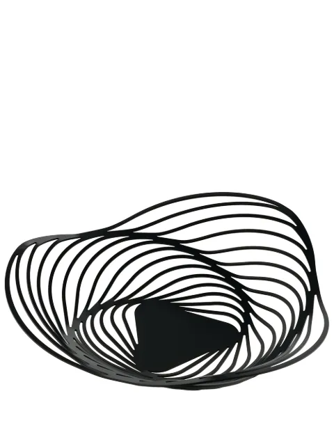 Alessi Trinity fruit basket Black ACO03B