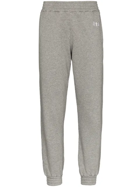 RTA Sydney straight-leg track pants Grey WS04561045DKGR