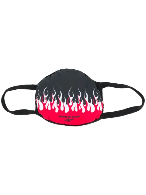Vision Of Super double flame face mask Black MAS