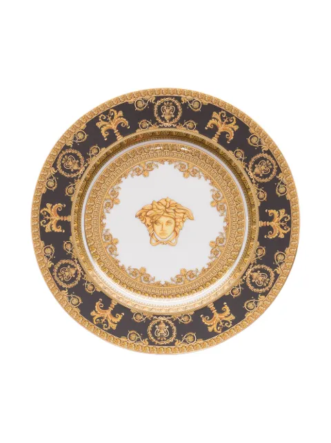 Versace I Love Baroque porcelain dinner plate (18cm) Yellow 1932540365310218