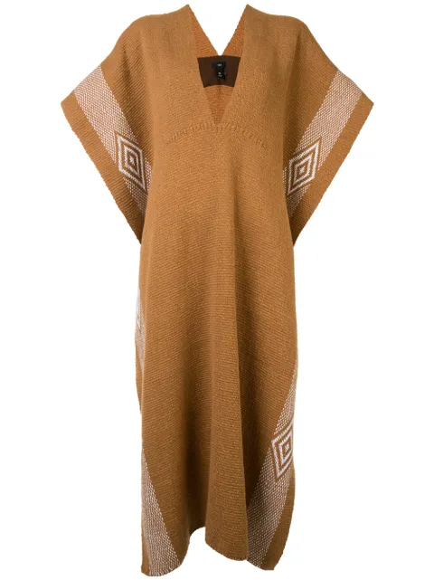 VOZ Diamante poncho Brown 15184492