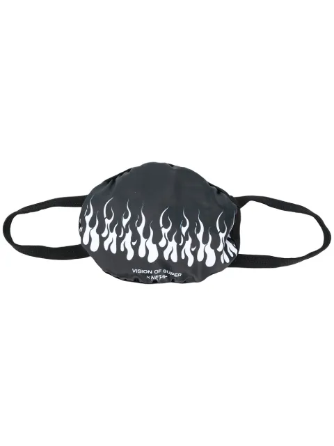 Vision Of Super Double Flame face mask Black MAS
