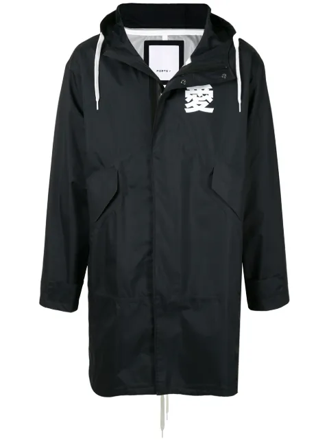 Ports V hooded parka Black VL9CRC01JWN023