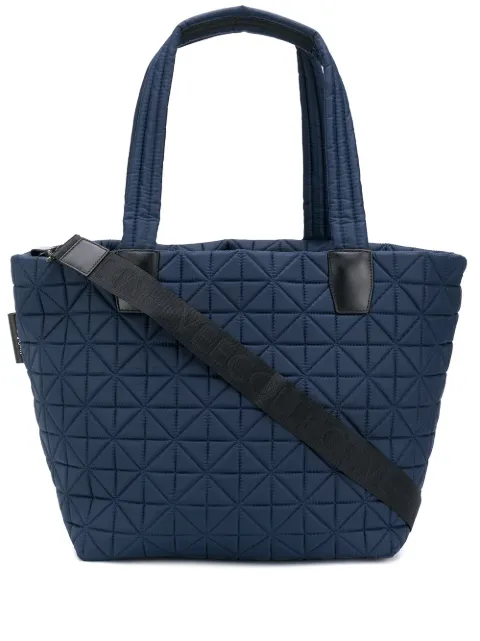 VeeCollective large quilted tote bag Blue 101202308