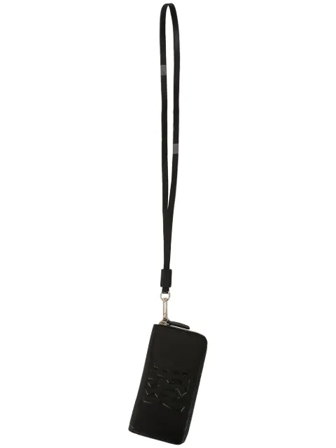 Ports V Chinese character embossed cardholder Black VL9AWA04AHUC015