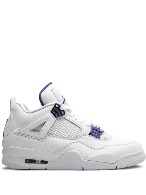 Jordan Air Jordan 4 Retro "Metallic Pack - Purple" sneakers White CT8527
