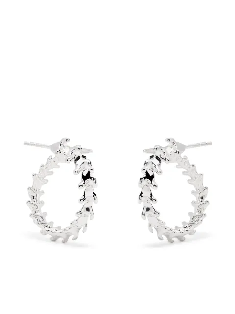 Shaun Leane Serpent Trace mini hoop earrings Silver ST037SSNAEOS