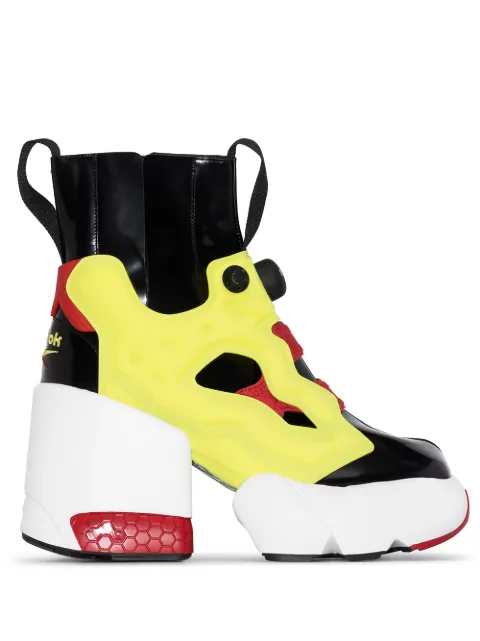 Maison Margiela x Reebok Tabi Instapump Fury Hi ankle boots Black S34WU0023P3782