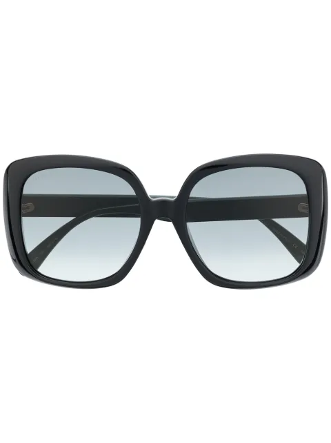 Gucci Eyewear square frame sunglasses Black GG0714SA001