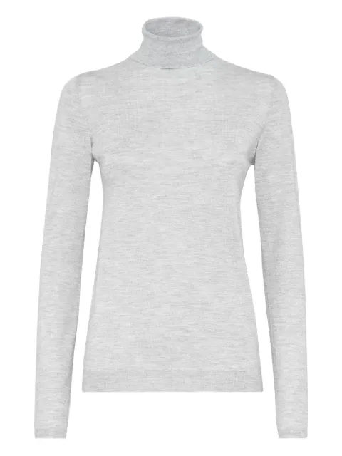 Brunello Cucinelli fine knit jumper Grey M41800063C072
