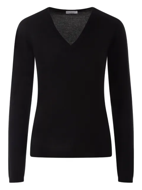 Brunello Cucinelli relaxed fit jumper Black M41800032C101