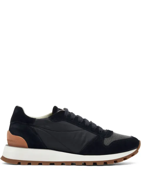 Brunello Cucinelli monili-embellished toe sneakers Black MZSFG1960C101