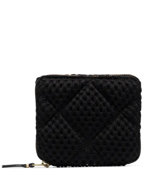 Comme Des Garçons Wallet Fat Tortoise zip-around wallet Black SA2100FT0