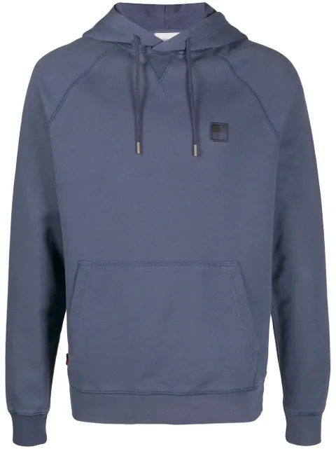 Woolrich cotton long sleeve hoodie Blue WOSW0051MRUT2135