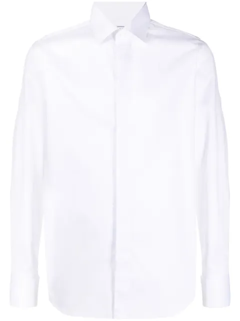 Xacus long sleeve tailored shirt White 544ML11231