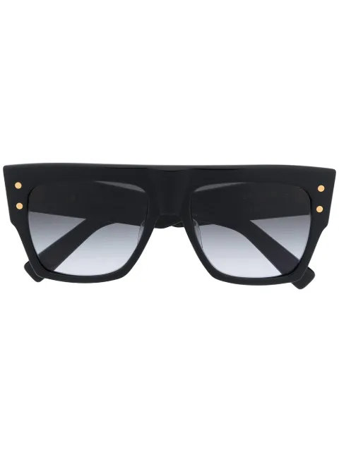Balmain Eyewear B-II square frame sunglasses Black UBPS100