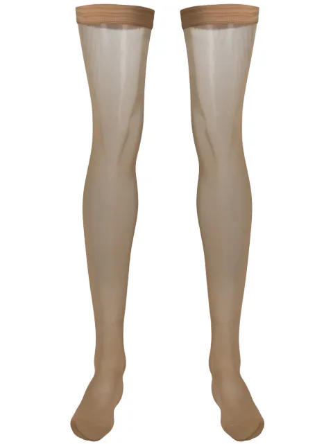Wolford Individual Stay Ups stockings Neutrals 21663