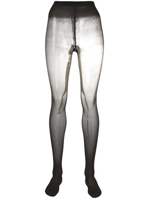 Wolford Individual 10 sheer tights Black 18382