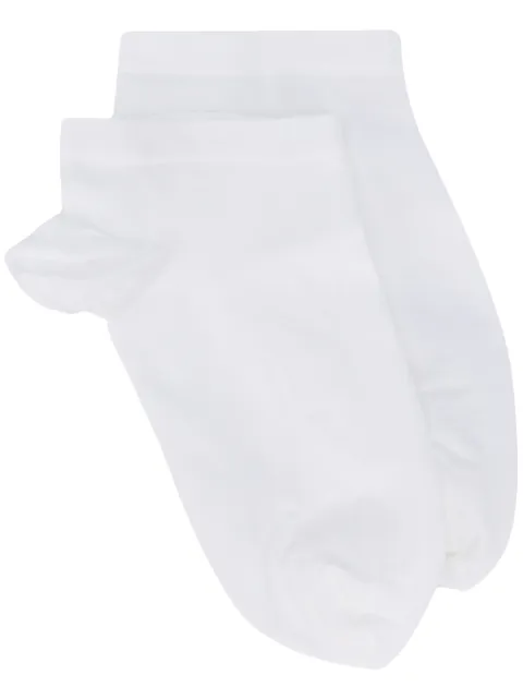 Wolford plain cotton-blend socks White 45018