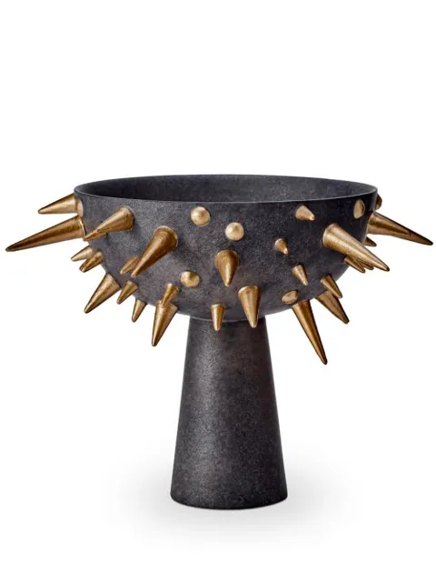 L'Objet Celestial studded bowl Black CE100