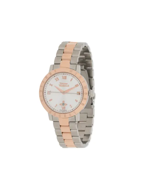 Vivienne Westwood Bloomsbury 34mm watch Silver VV152RSSL
